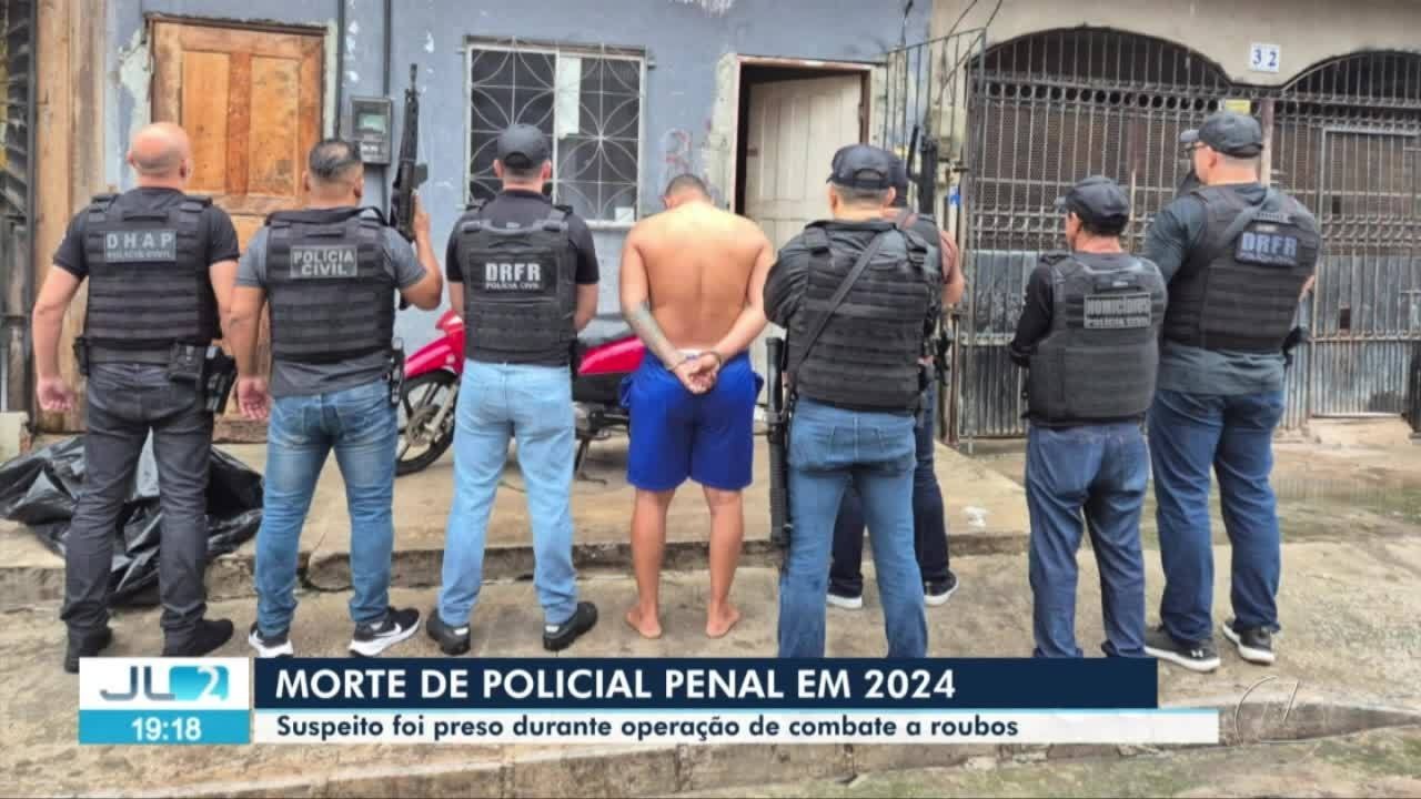 Suspeito de matar policial penal é preso em Belém