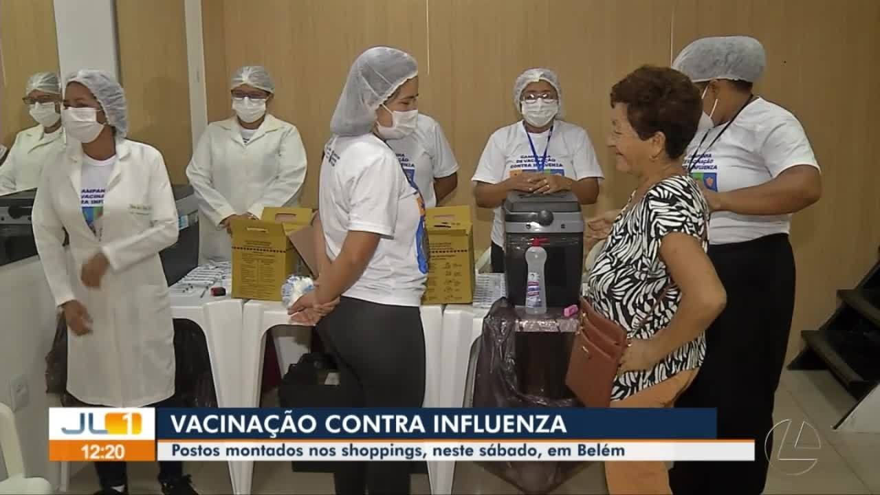 Shoppings de Belém ofertam vacinação contra a gripe neste sábado, 25 | Pará