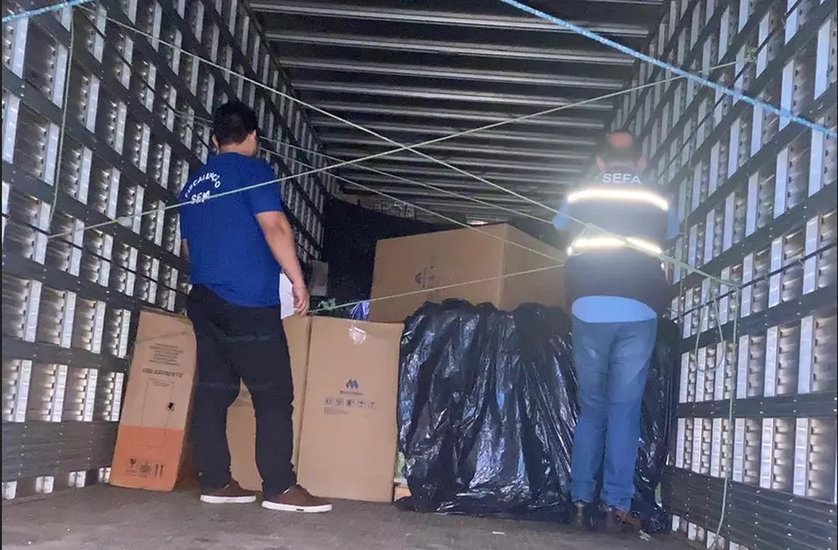 Sefa apreende mercadorias importadas no valor de quase R$ 380 mil em Dom Eliseu | Pará