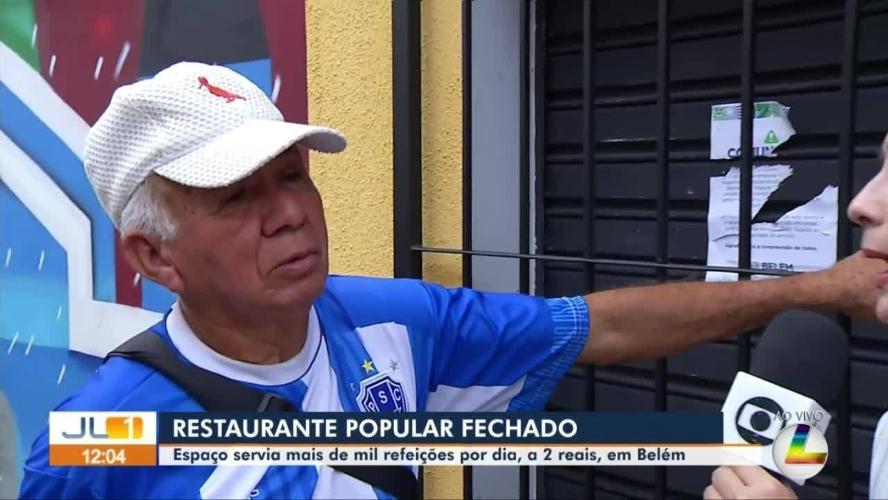 Prefeitura de Belém deixa de renovar contrato e restaurante popular é fechado | Pará