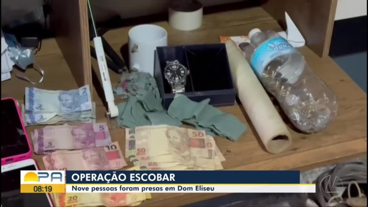 Operação contra facções criminosas e tráfico de drogas prende nove pessoas em Dom Eliseu, no Pará | Pará