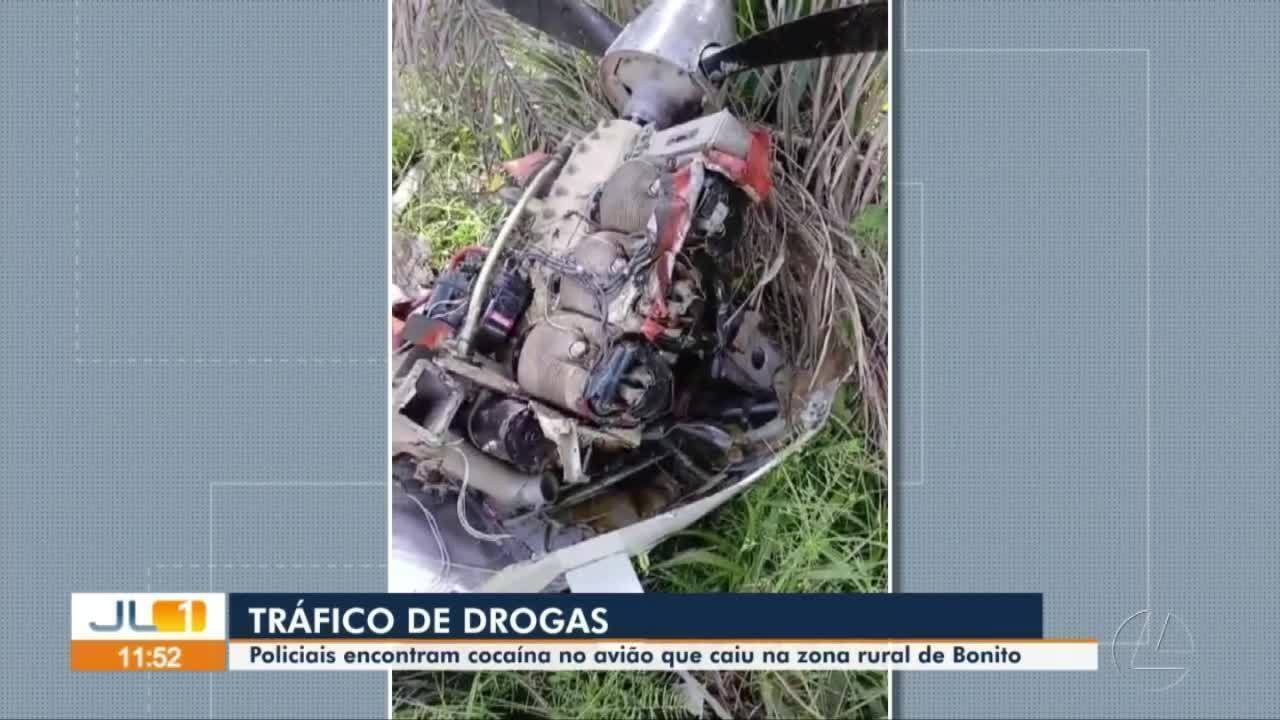 Bolivianos são presos após polícia flagrar cocaína em avião que caiu em plantação de dendê no Pará