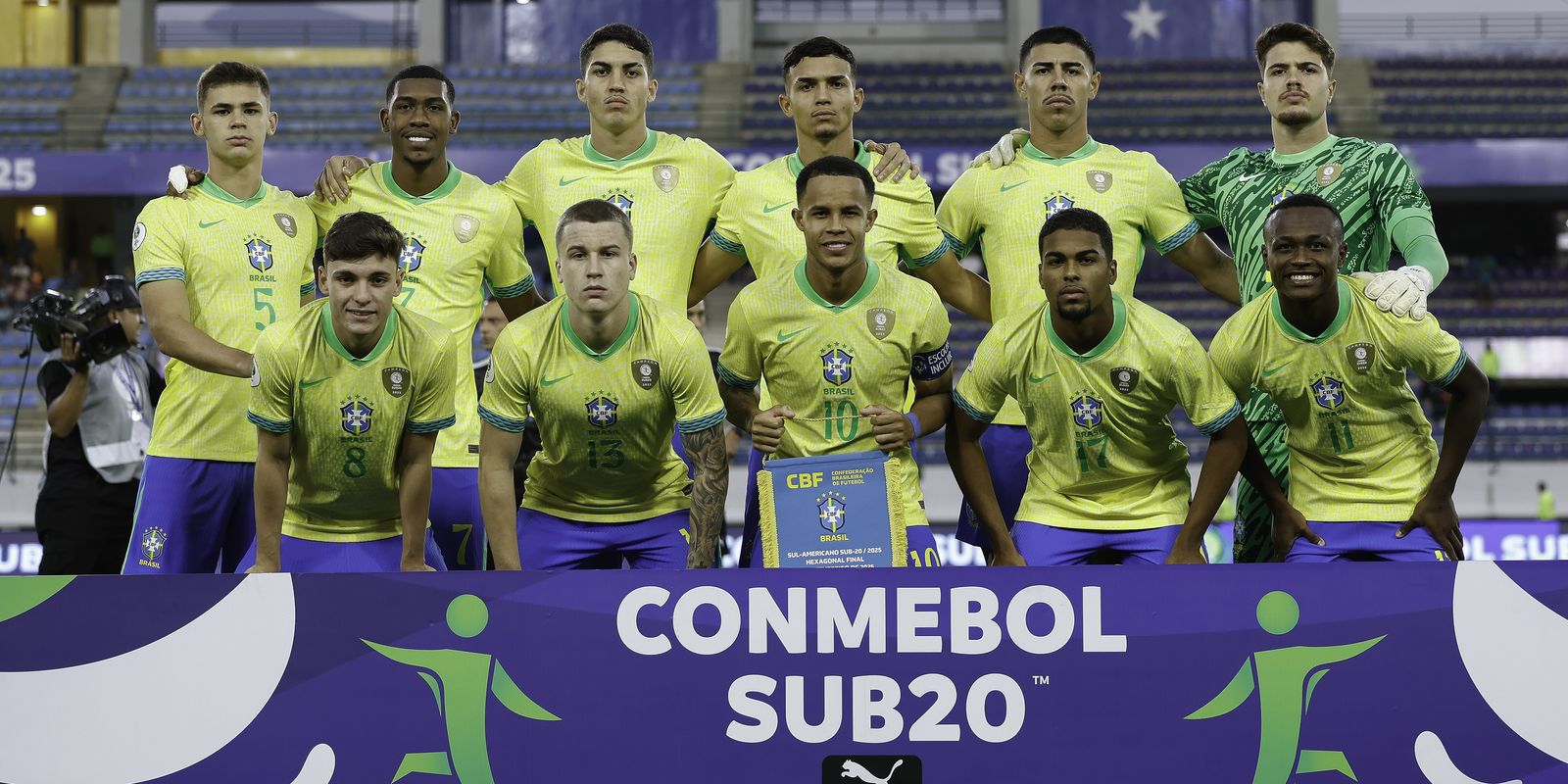 Brasil enfrenta a Colômbia mirando vaga para o Mundial Sub-20