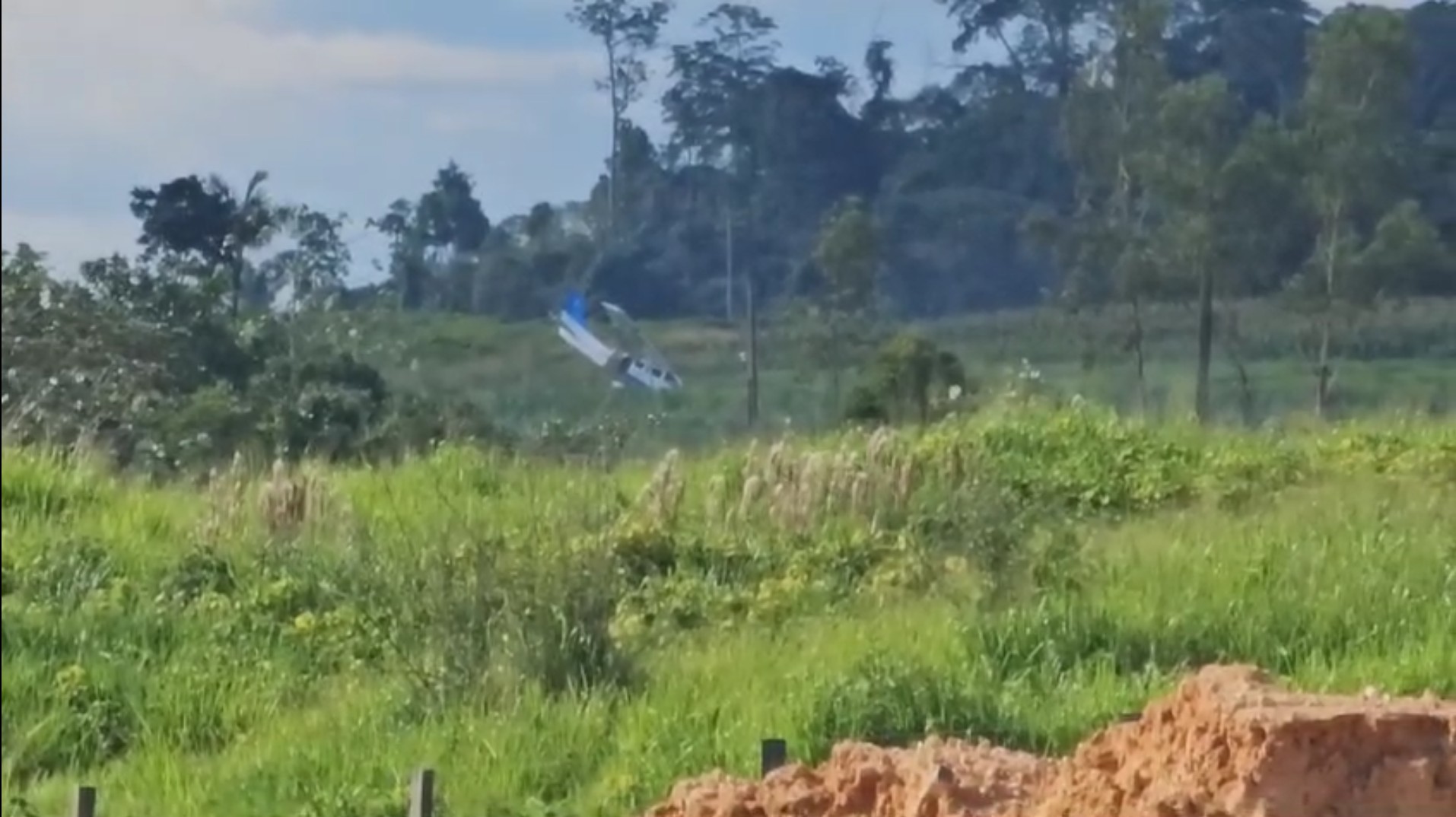 Avião de pequeno porte faz pouso forçado em Novo Progresso, no Pará