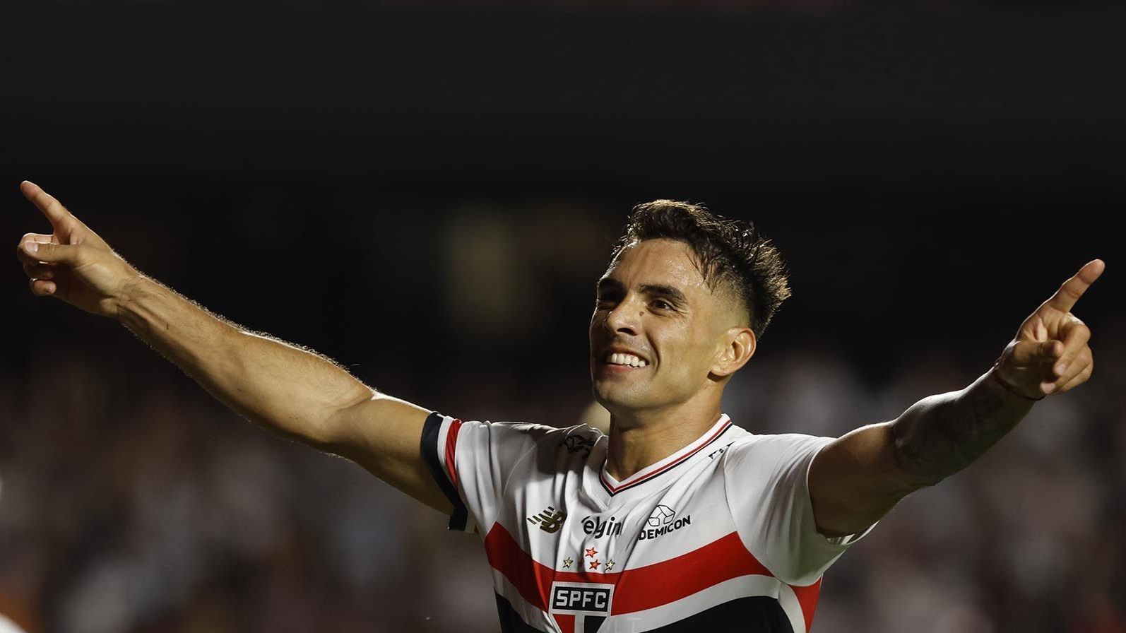 Enzo Díaz comemora primeiro gol pelo São Paulo: “Um privilégio“