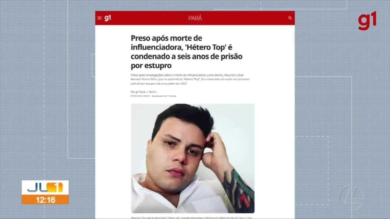 Maurício Filho, o 'Hétero Top', é condenado a 9 anos de prisão por estuprar jovem em Belém