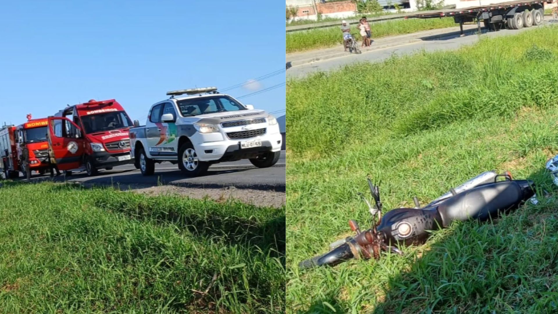 Motociclista morre atingido por linha com cerol em Santa Catarina