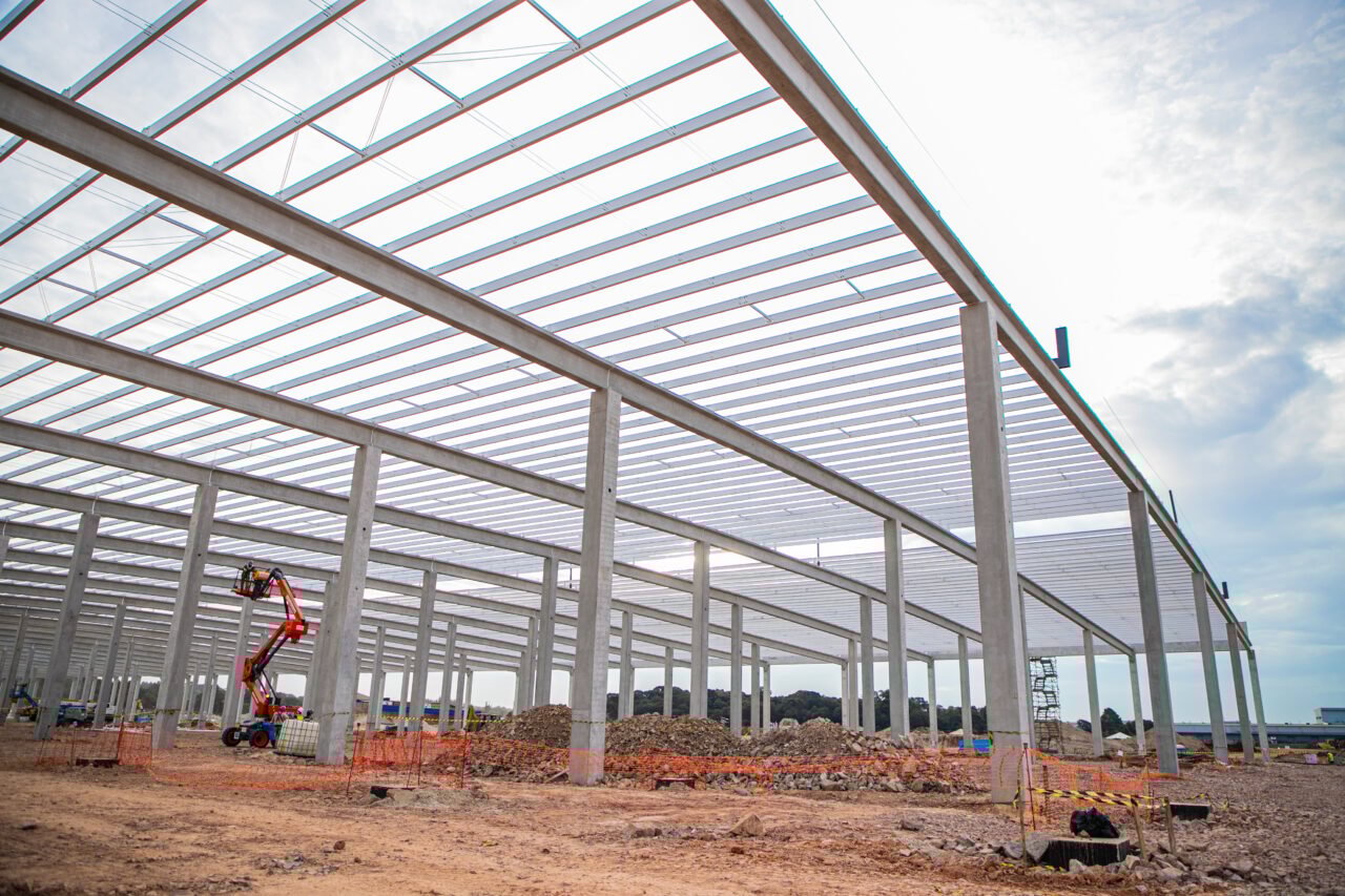 LG começa a “tomar forma” em Fazenda Rio Grande e obras estão 30% concluídas