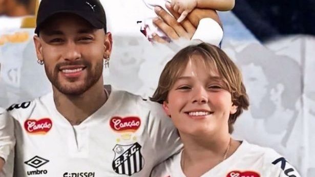 Filho de Neymar apoia pai após goleada do Vasco sobre Santos: ‘Dia difícil”