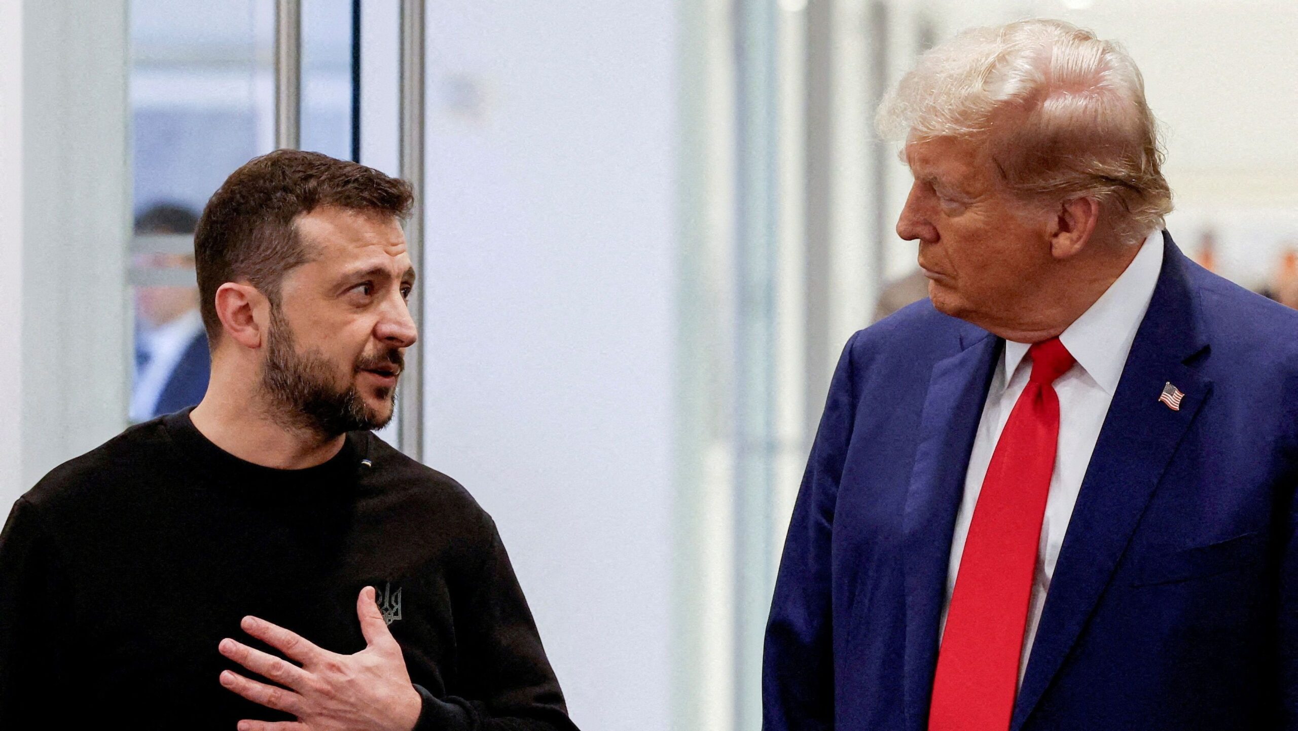 Líderes europeus foram convidados para reunião entre Trump e Zelensky