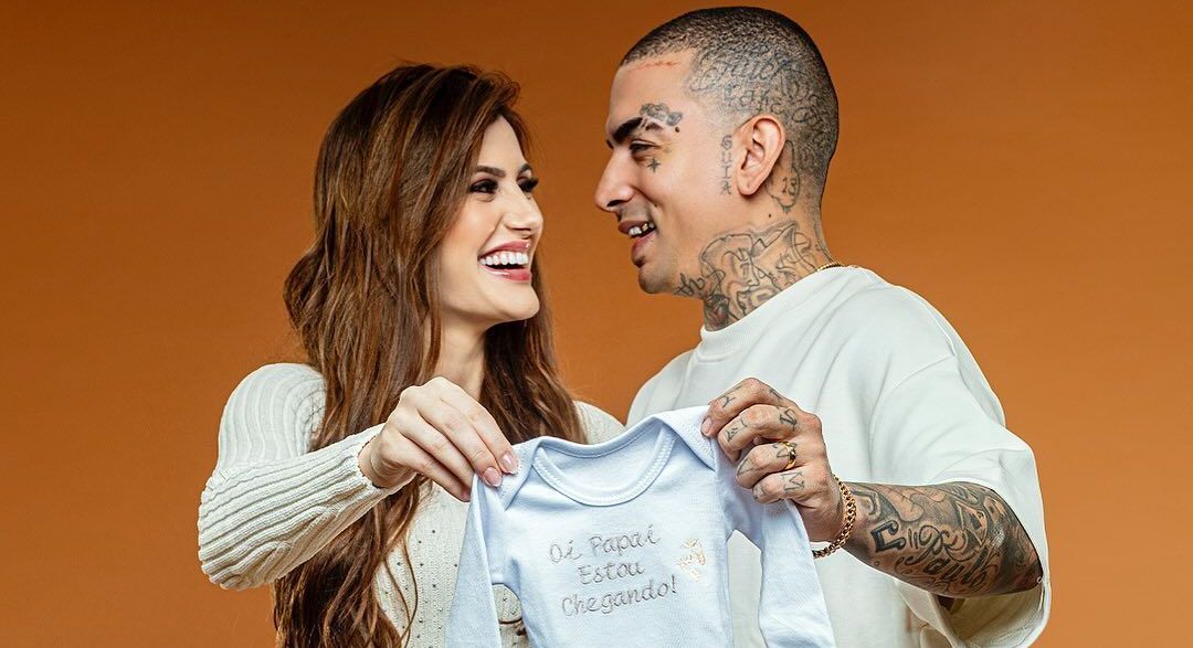 Noiva de MC Guimê mostra ultrassom da filha em 8K e divide opiniões; veja