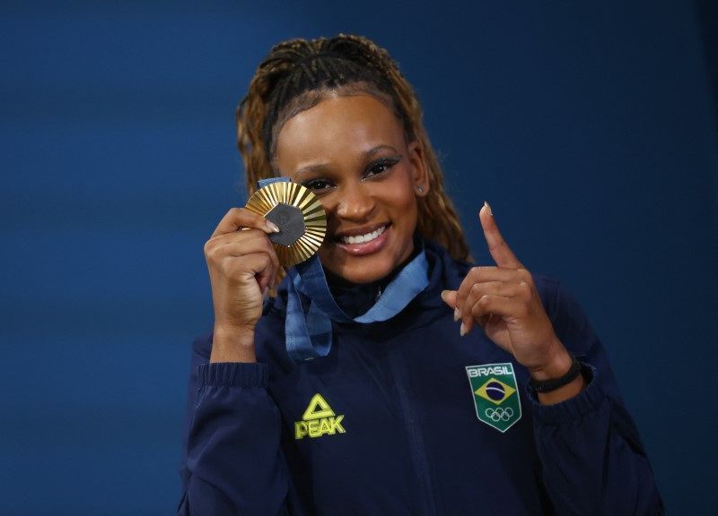 Rebeca Andrade revela quando vai se aposentar da ginástica olímpica