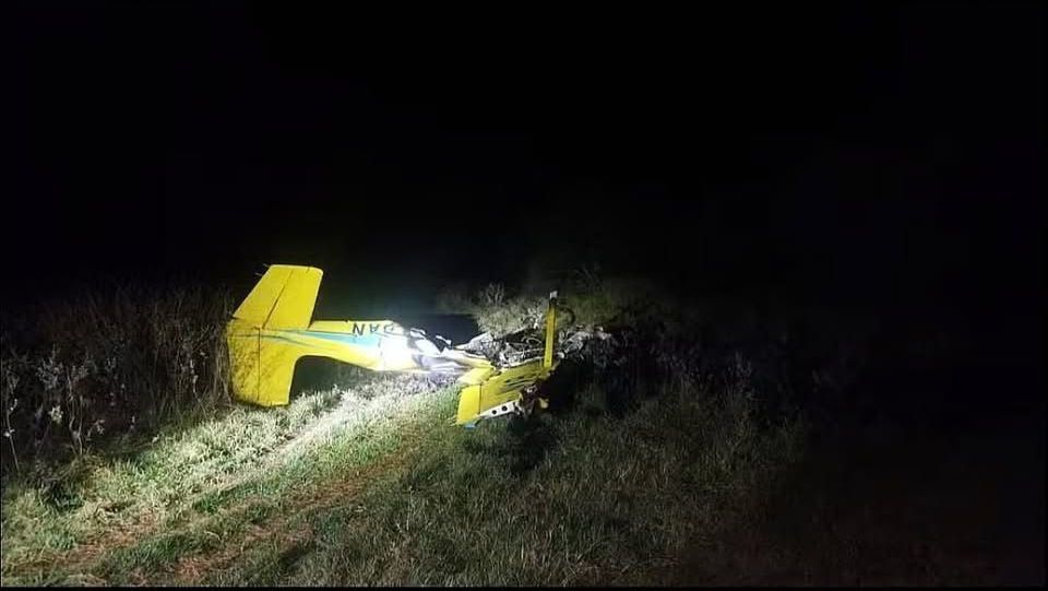 Resgate após queda de avião no Pantanal durou 9 horas, segundo bombeiros
