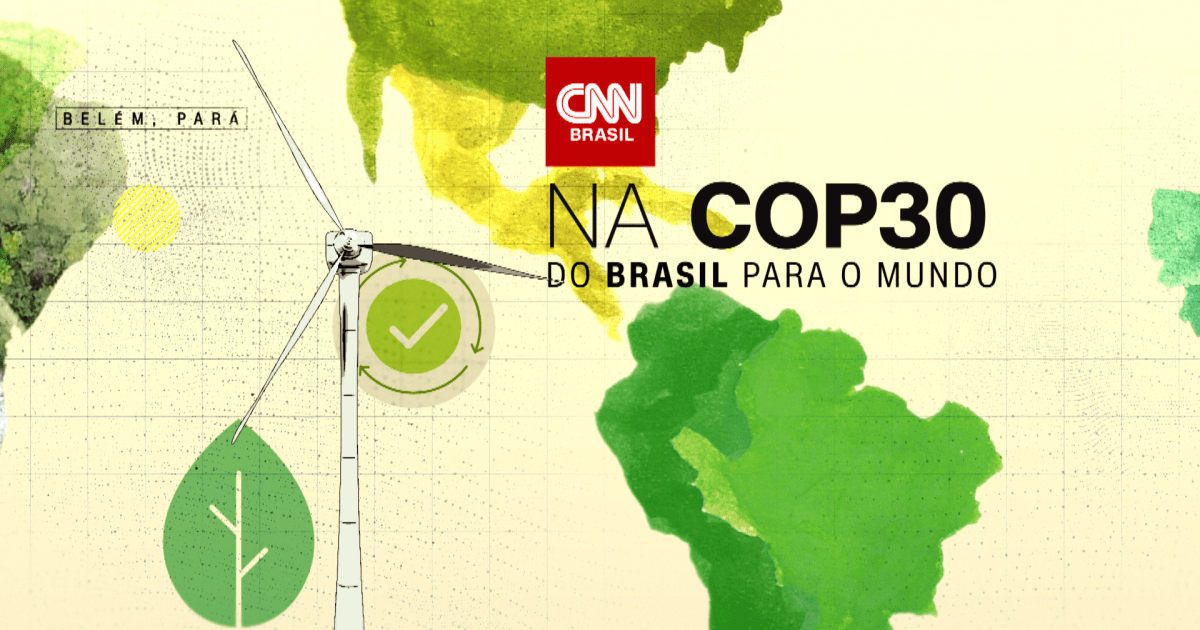CNN Brasil leva cobertura multiplataforma para a Casa Brasil durante a COP3