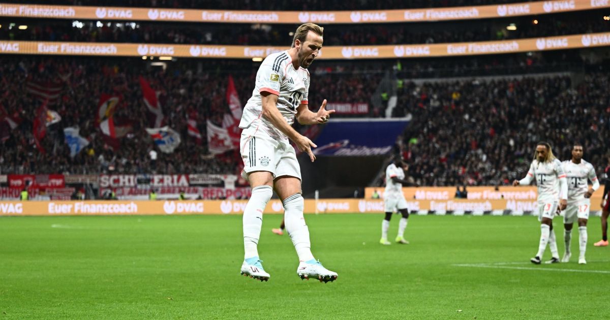 Em dia de recorde de Kane, Bayern vence o Frankfurt e dispara na Bundesliga