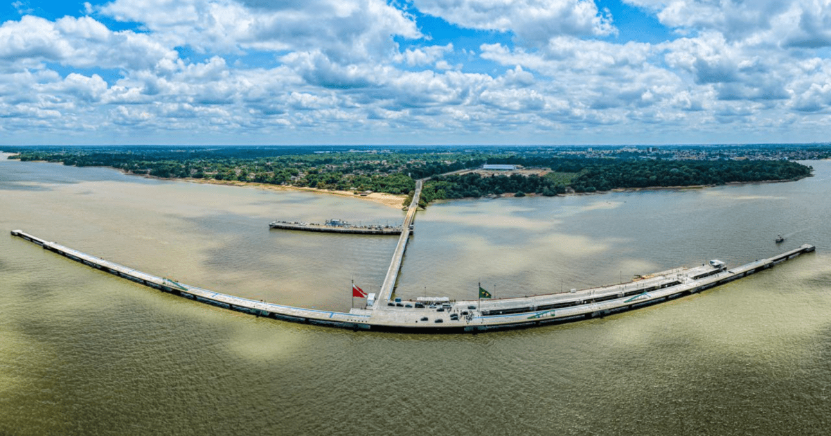 Navios que vão hospedar delegações estrangeiras na COP30 chegam a Belém