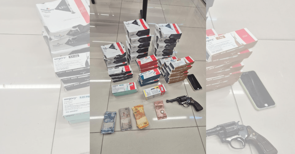 Operação mira grupo que rouba canetas emagrecedoras em farmácias na Bahia