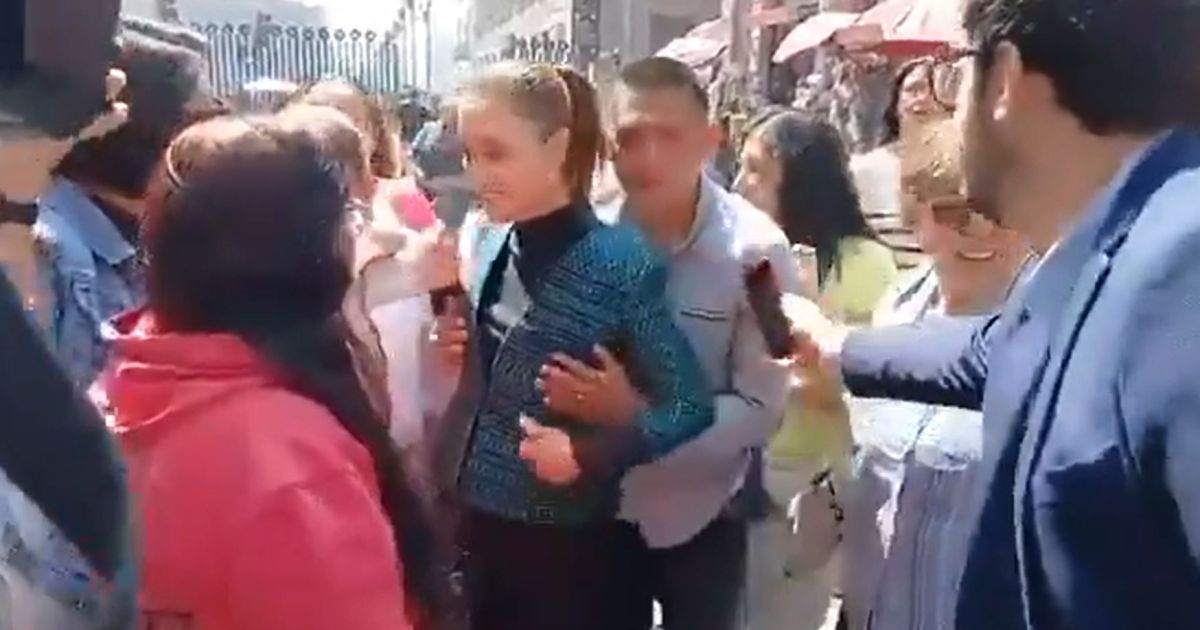 Presidente do México diz que homem que a assediou foi detido