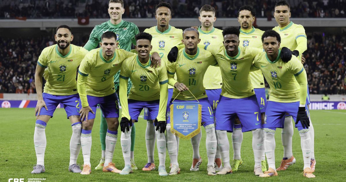 Brasil conhece sedes e horários dos jogos da fase de grupos da Copa de 2026