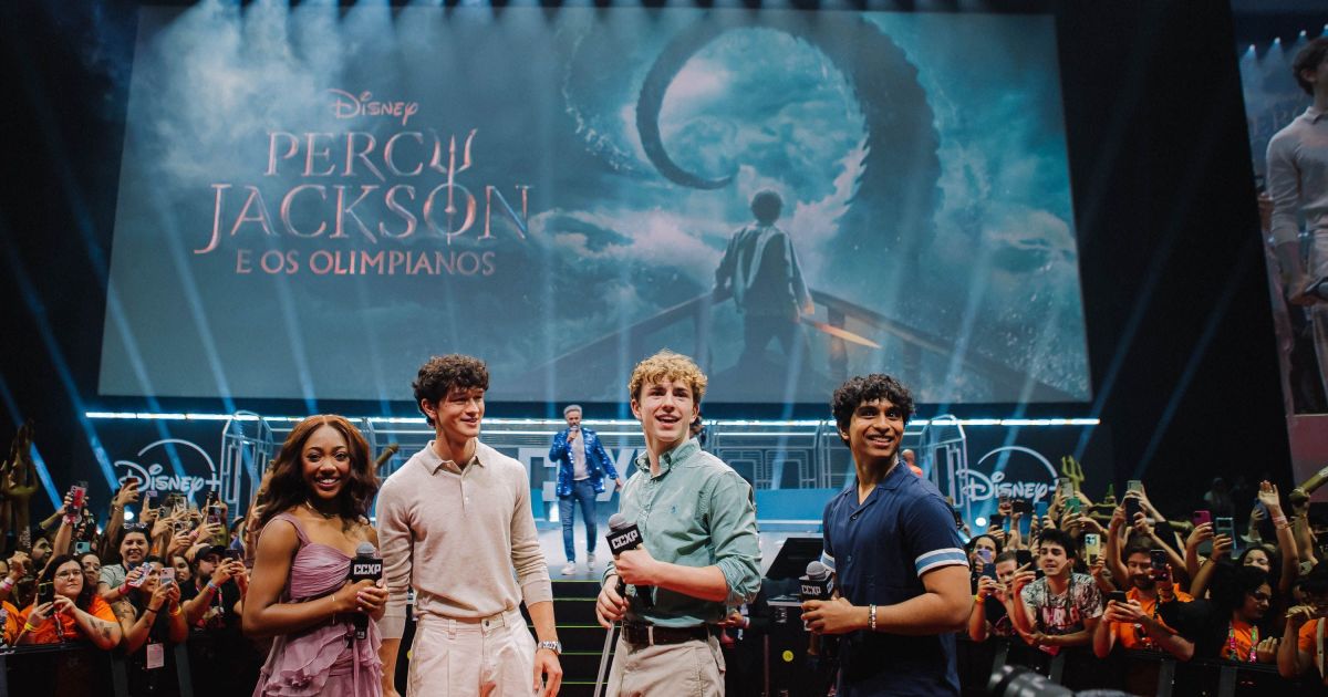 CCXP25: “Percy Jackson”, “Paradise” e todas os destaques da Disney+
