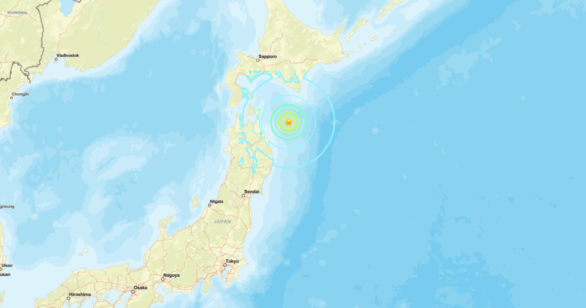 Terremoto de magnitude 6,7 atinge a costa do Japão, diz agência