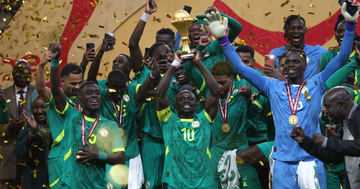 Após ser campeão da CAN, Senegal dá salto no ranking da Fifa